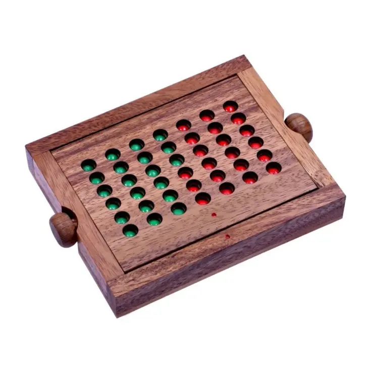 Vier op een Rij – Houten Bordspel