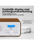 DAB+/FM Radio Wekkerfunctie 40 voorkeurszenders
