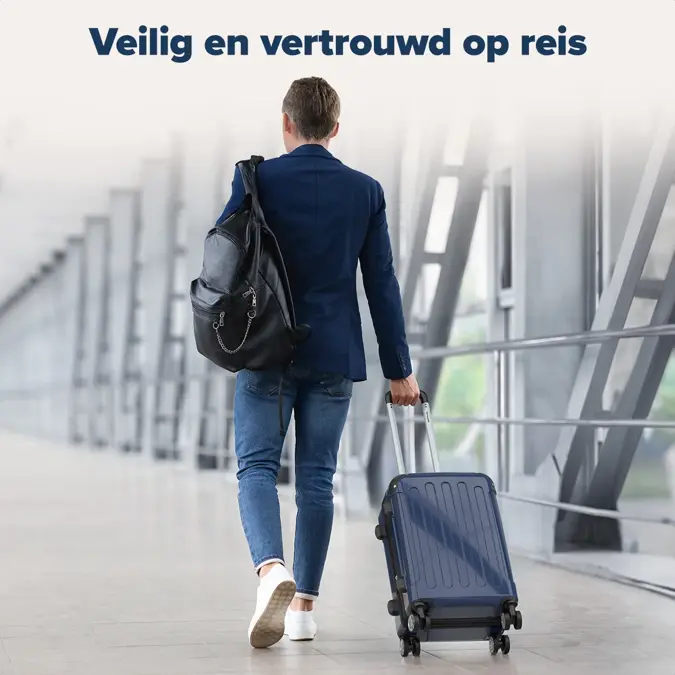 TRVLMORE Handbagage Koffer - 45L
