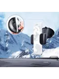 Fonu Telefoonhouder - Dashboard/Ruit - Zwart