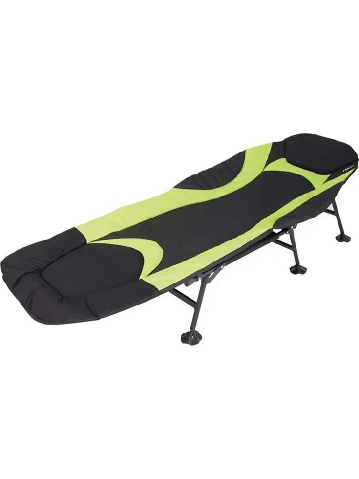 Eurotrail Kampeerbed Queen - Zwart/Lime