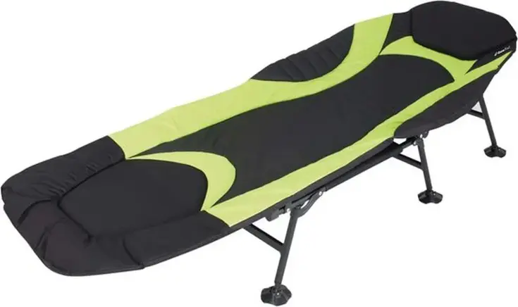 Eurotrail Kampeerbed Queen - Zwart/Lime