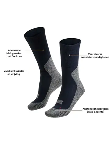 2 paar - Hiking Sokken
