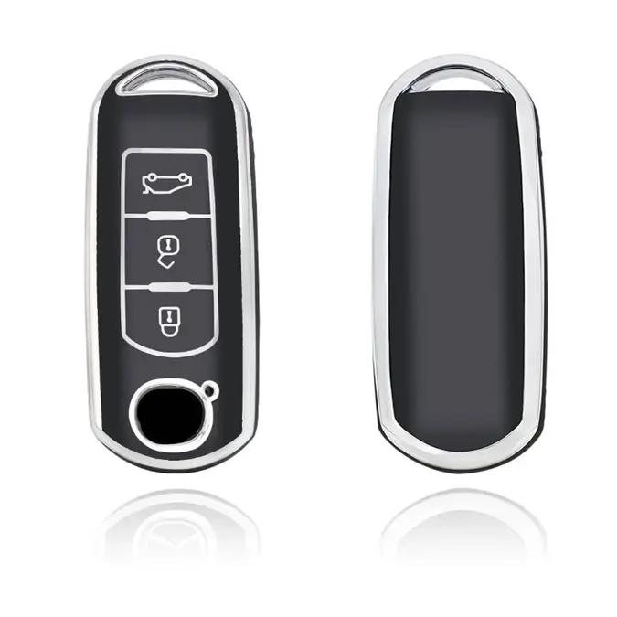 Dutch Shield Sleutelhoesje  Mazda zwart A3