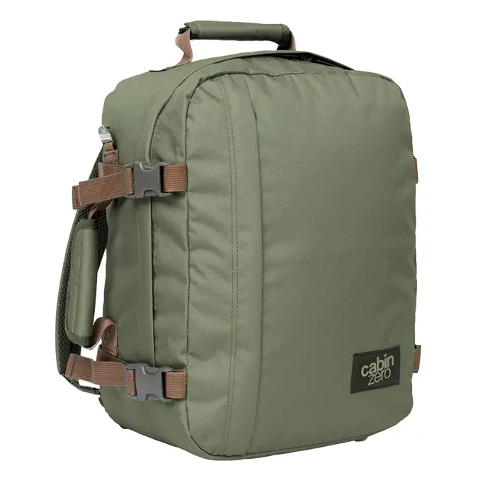 CabinZero 28l ultra light cabin bag Groen