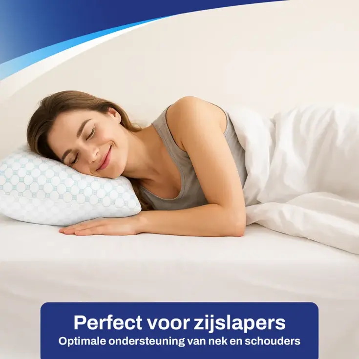 Sleeptight Hoofdkussen Verstelbaar Traagschuim