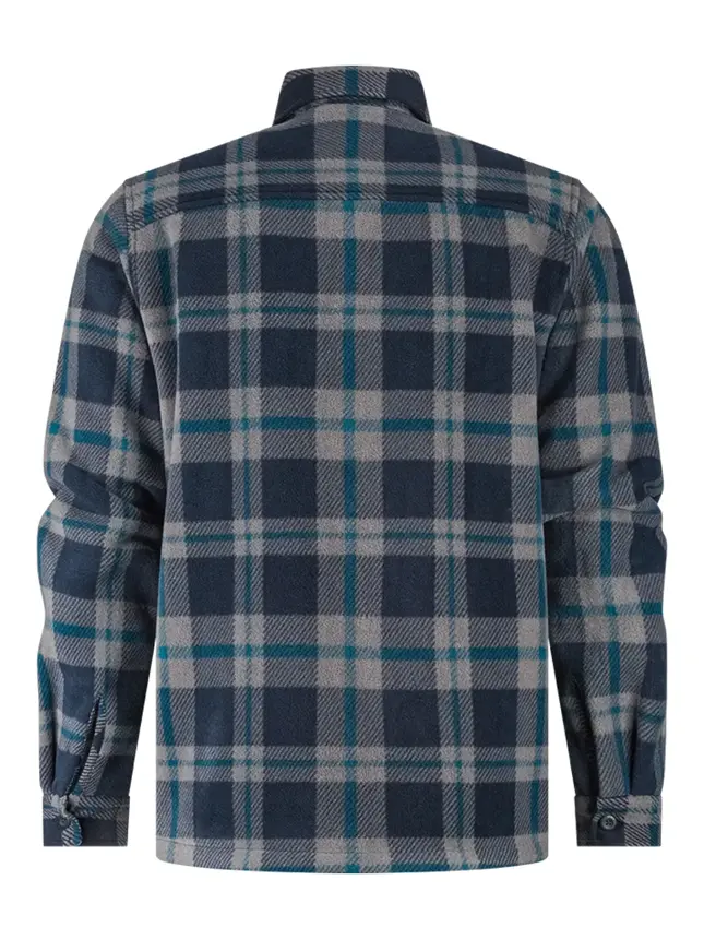 Olev - Gevoerd overshirt heren - Human Nature