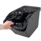 Sigma home - Prullenbak + deksel 30L - 2-dlg