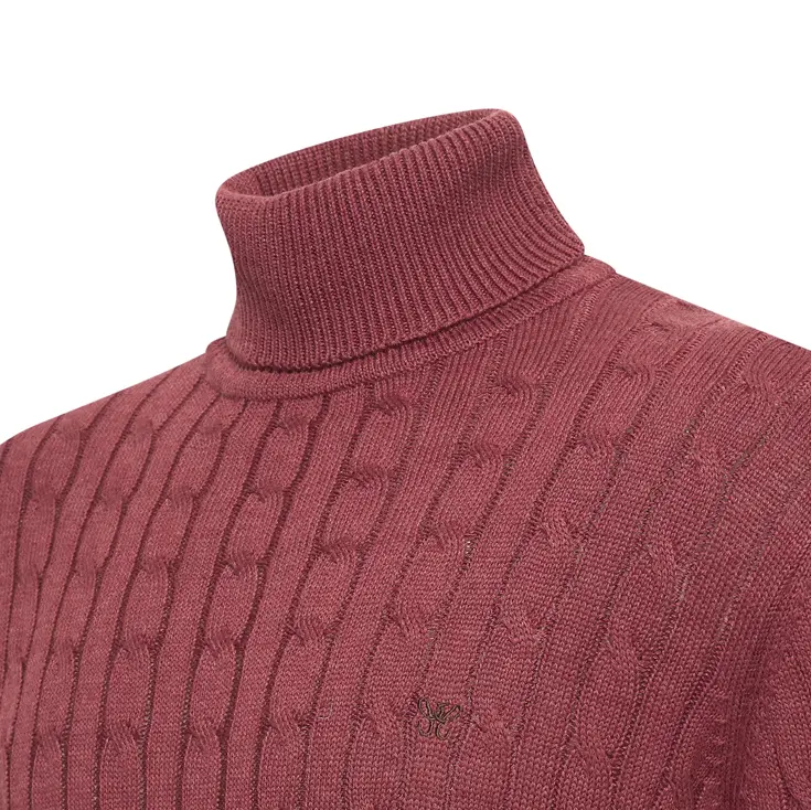 Heren Aosta Cable Pullover