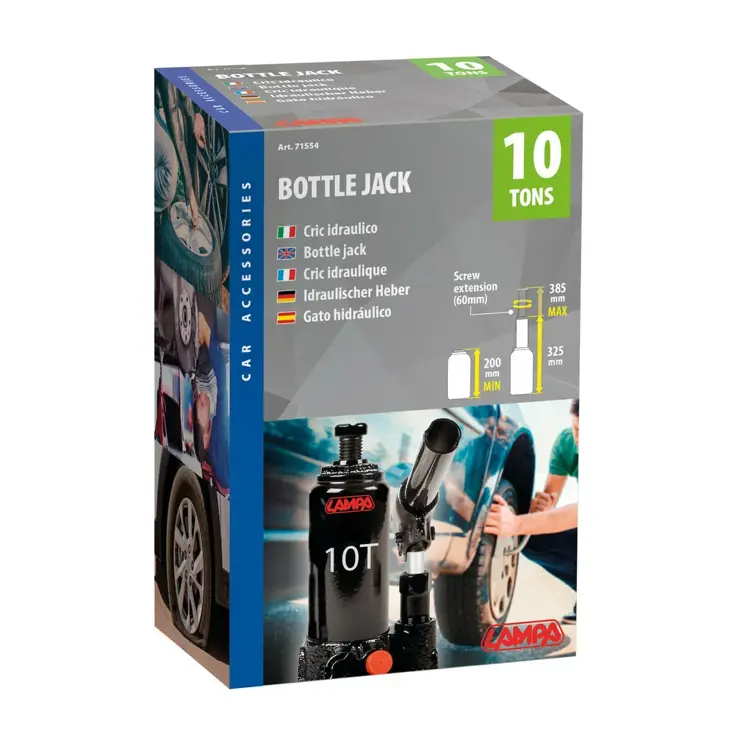 Potkrik 10000 kg hydraulisch 190-380