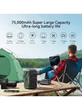 Powerbank XXL - 75000mAh - Groen