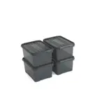 Curver Handy+ Opbergbox - 4 stuks van 15L