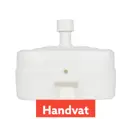 CUHOC Parasol Zwart Ø3m Met Voet En Hoes