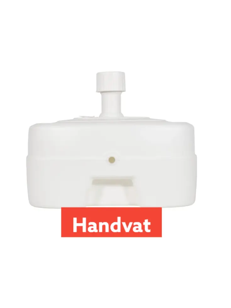 Parasol Zwart Ø3m Met Voet En Hoes
