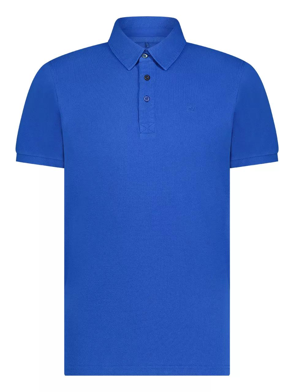 ANWB  Fald  Polo heren  Human Nature  Blauw   M main product image