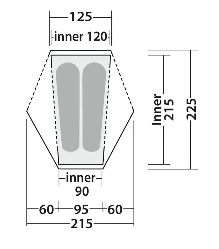 Robens Seeker 2 LW - 2P Tent