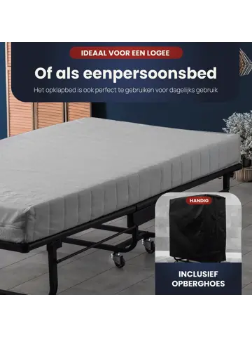 Troonz Luxe Campingbed Livorno - 90 x 200 cm