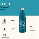 FLASKE 500 ml  RVS Drinkfles
