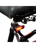 Oplaadbaar USB achterlicht met 10 COB LED lampjes