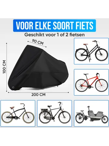 Universele Fietshoes - Voor 2 Fietsen