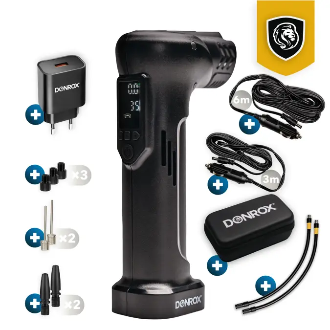 Donrox Ride A922 Bandenpomp + Extra's