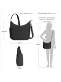 Roam Anti-diefstal Crossbody Tas - Medium