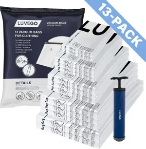 Luvego -  13 Pack Vacuümzakken - Diverse Maten