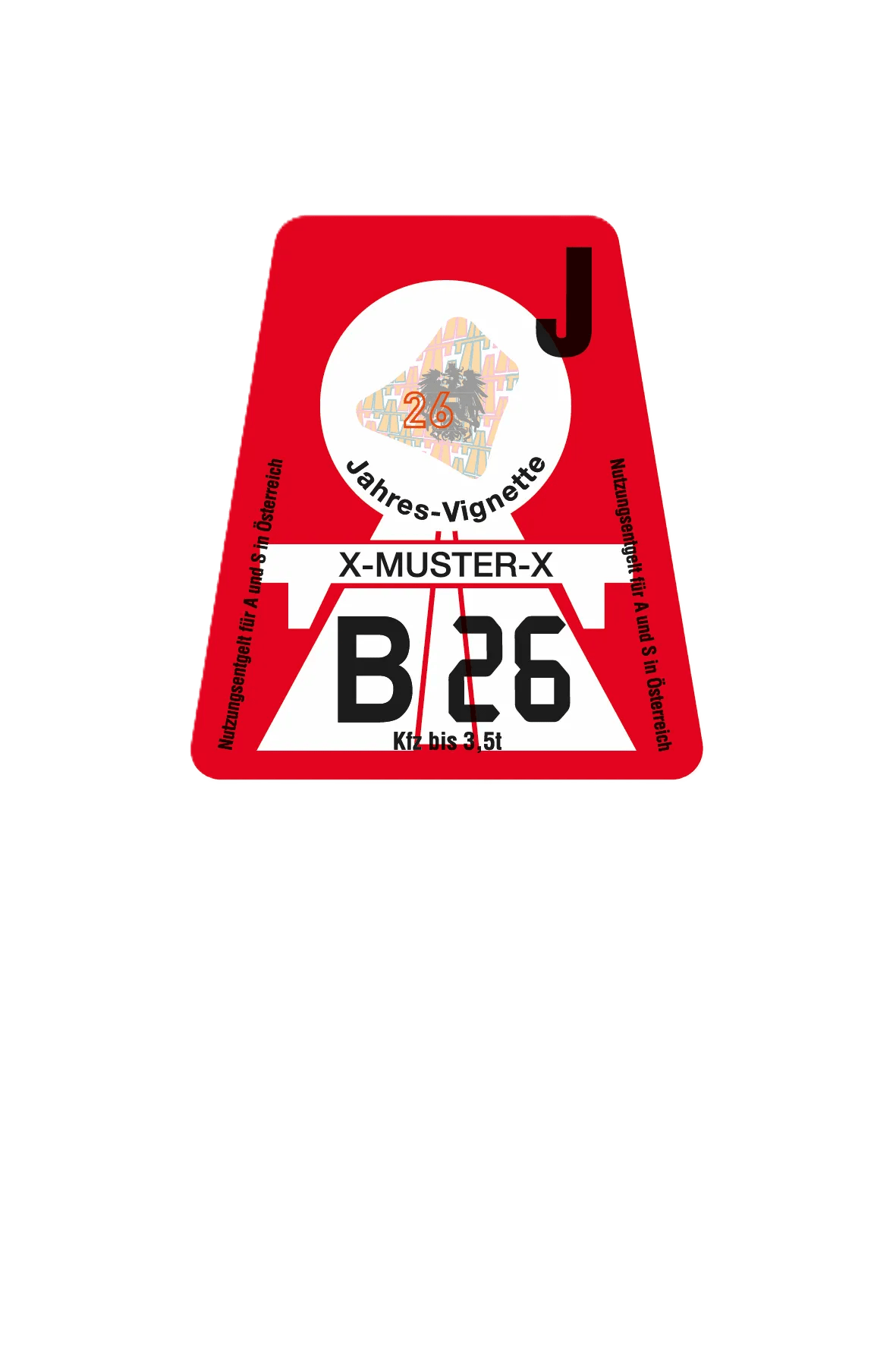 Vignet Oostenrijk Auto 1 jaar 2026 - ANWB