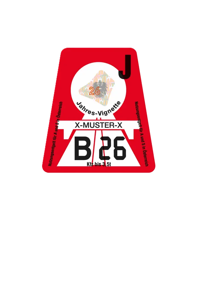 Vignet Oostenrijk Auto 1 jaar 2026 - ANWB