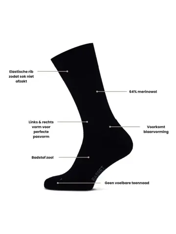 3 paar - Merinowollen Wandelsokken