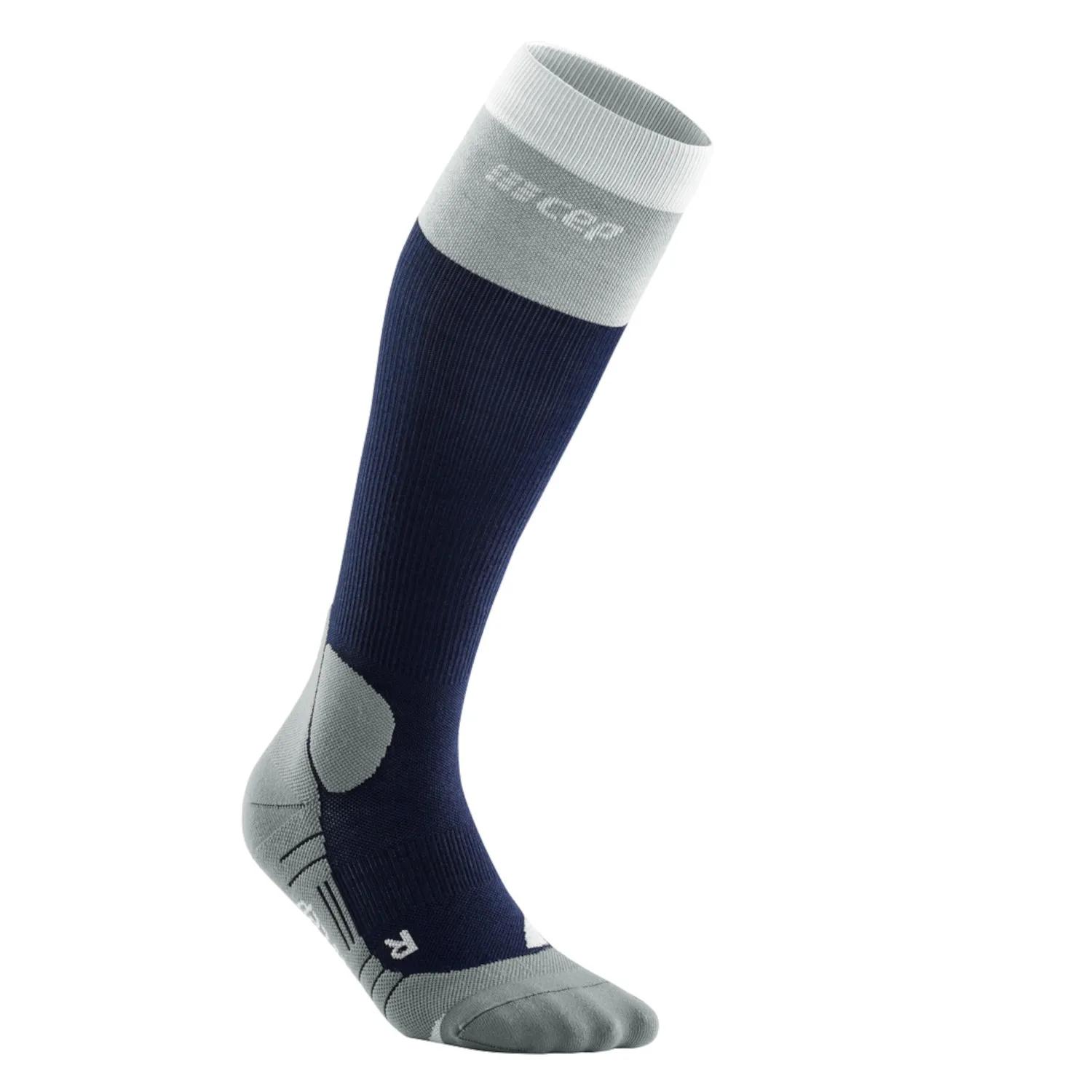 Cep  Hiking Light Merino Tall Compressie  Navy main product image