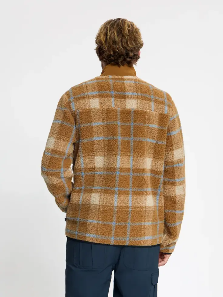 Farso - Fleecejack print heren