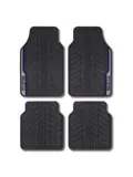Sparco automatten set - Rubber - Blauw