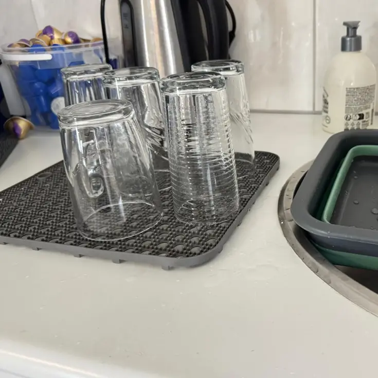 Afdruipmat Siliconen 29,5x26 cm -