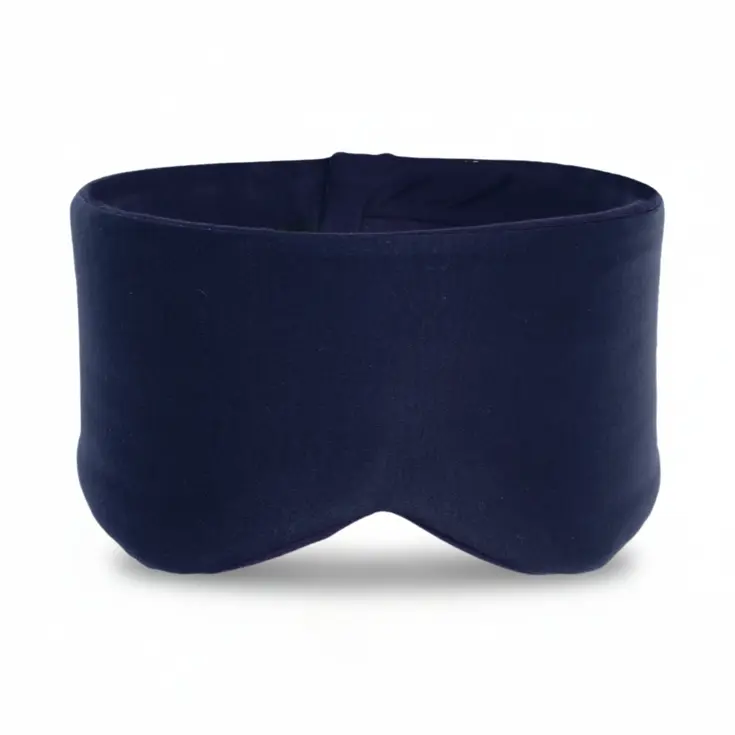 Slaapmasker Katoen - Donkerblauw - PurelyGoods