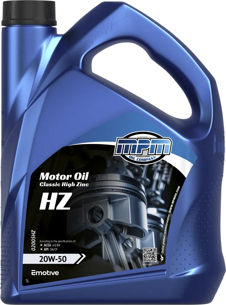 Motorolie 20w50  classic high zinc | 5 liter
