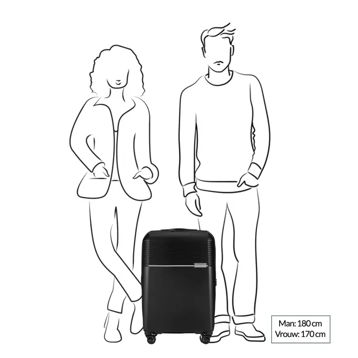 Lineo Stripe 67 Expandable silver | 72 L