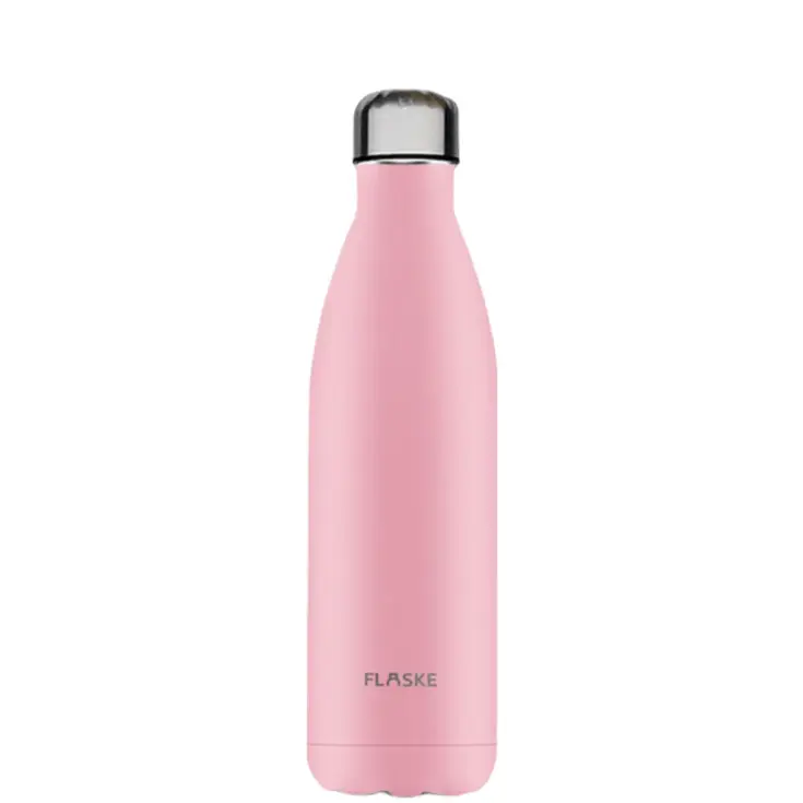 FLASKE 750 ml  RVS Drinkfles