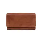 Sigrid - Leren portemonnee - Overslag - 15 pasjes