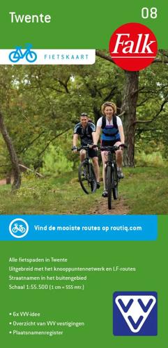 VVV Fietskaart 08 Twente