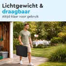 BRASQ Inklapbare Vouwtafel - 180x70x74cm