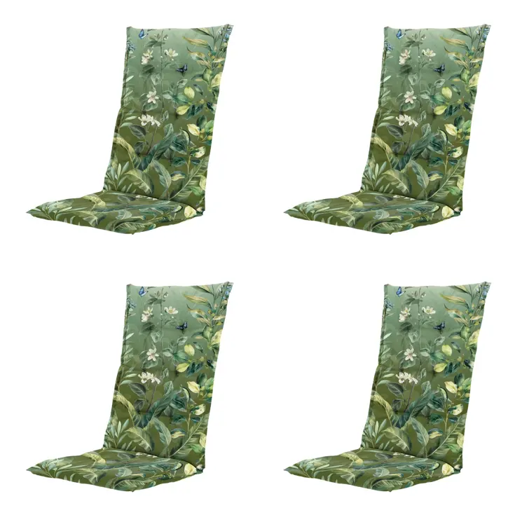 Elisa - Kussen hoge rug - Set van 4