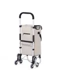 Boodschappentrolley 40L - Trapwielen