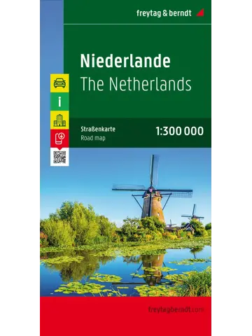 Wegenkaart Nederland