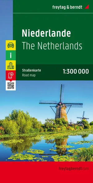Wegenkaart Nederland