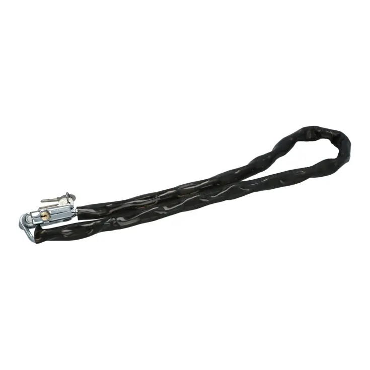 Kettingslot 105 cm met geharde schakels en hoes