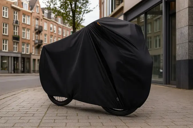 CUHOC Fietshoes Zwart 190x66x98 cm - L