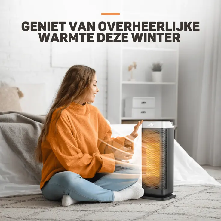 Elektrische Kachel Elite- 2000W - Ventilatorkachel