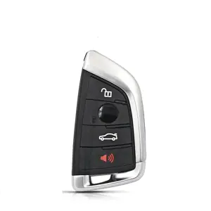 Smart key behuizing 4 knops geschikt voor BMW