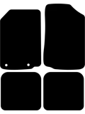 Automatten Volkswagen Jetta (1984-1992) - Comfort